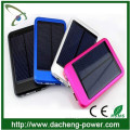 5V 1.5A 5000mAH colorful design low MOQ solar power charger,solar cell phone charger,solar power bank charger